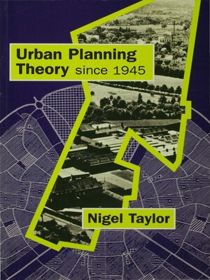 cover image of Urban Planning Theory since 1945